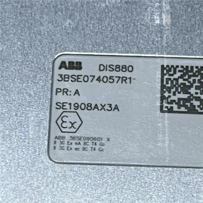 ABB DIS 880 3 BSE074057R1 Sélectionnez le module d'E / S